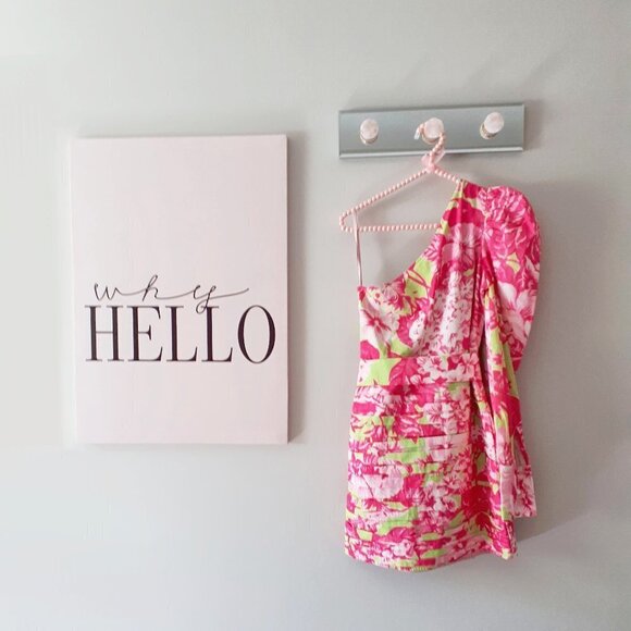 NWT Rococo Sand floral one shoulder mini dress - Picture 8 of 8